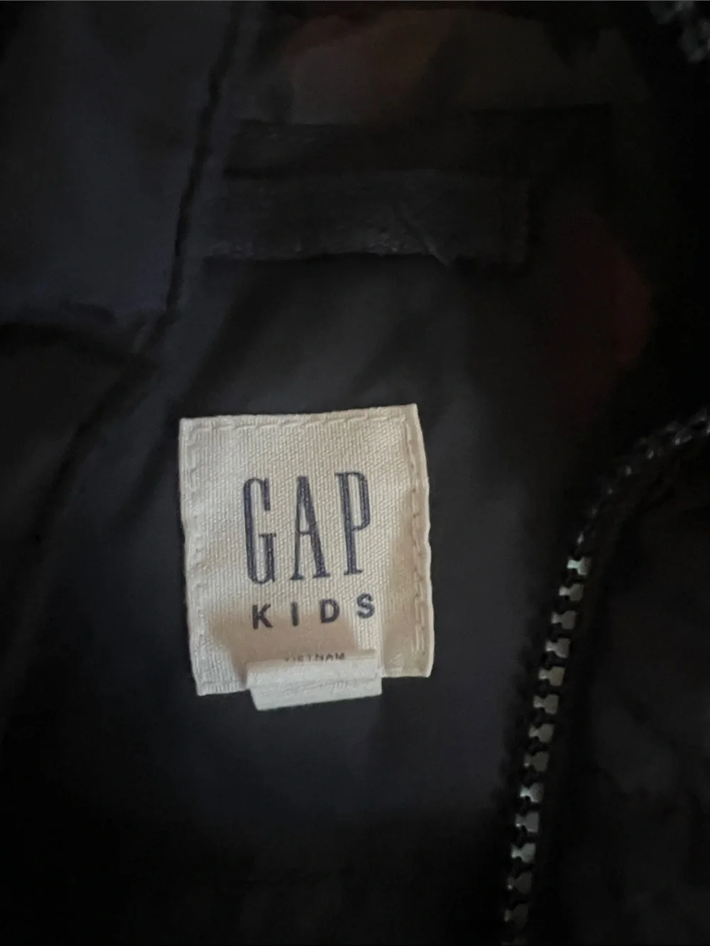 GAP Kids Dark Navy Quilted Puffer Vest
